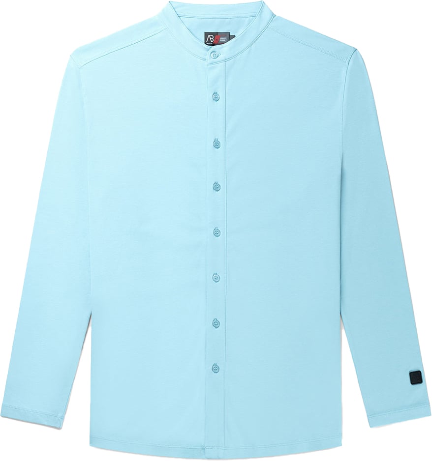AB Lifestyle AB Lifestyle Button Up Blauw