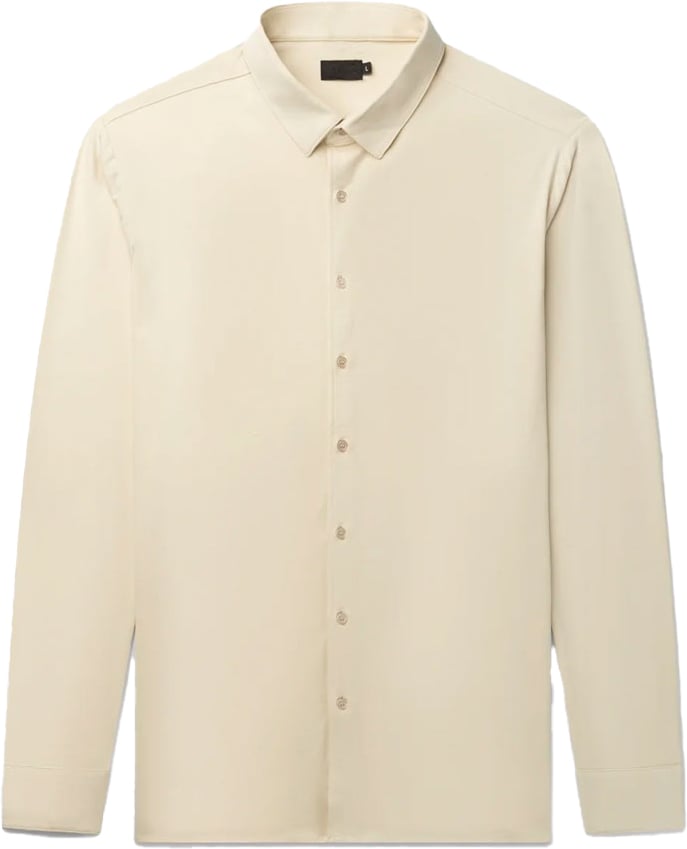 AB Lifestyle AB Lifestyle Slim-Fit Shirt Beige