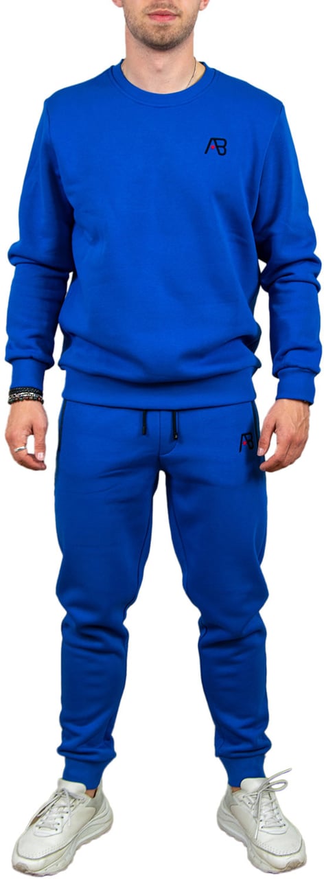 AB Lifestyle AB Lifestyle Basic Crewneck Blauw