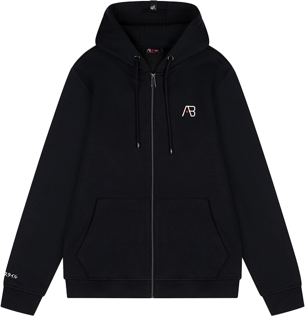 AB Lifestyle AB Lifestyle Ink Vest Crane Zwart