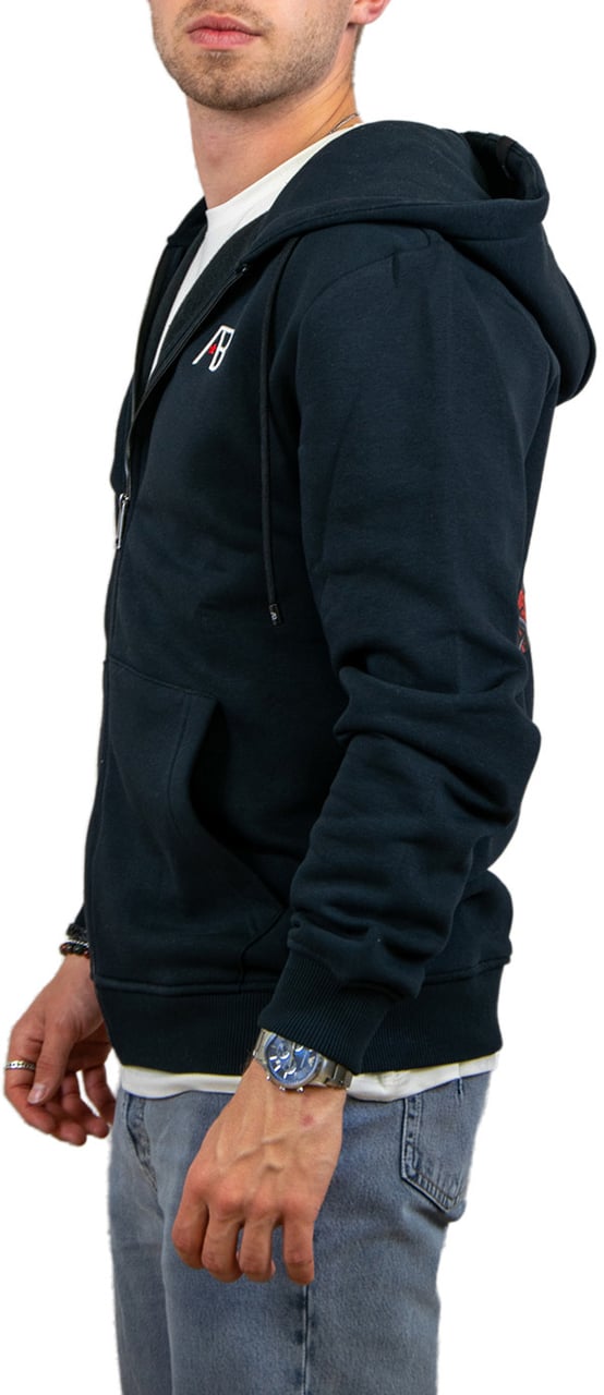 AB Lifestyle AB Lifestyle Ink Vest Crane Zwart