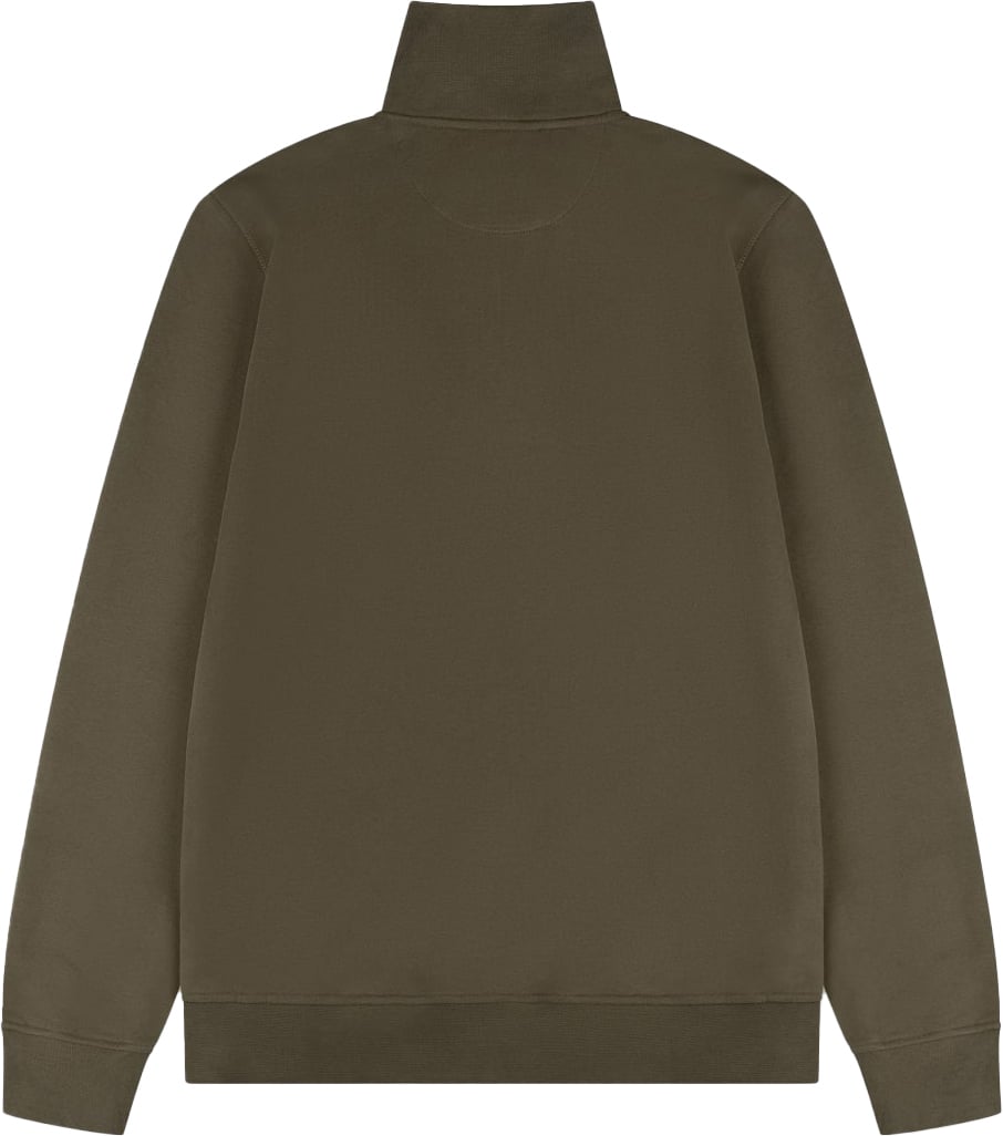 AB Lifestyle AB Lifestyle Diamond Half-Zip Sweater Groen