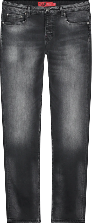 AB Lifestyle AB Lifestyle Monaco Denim Regular-Fit Jeans Zwart