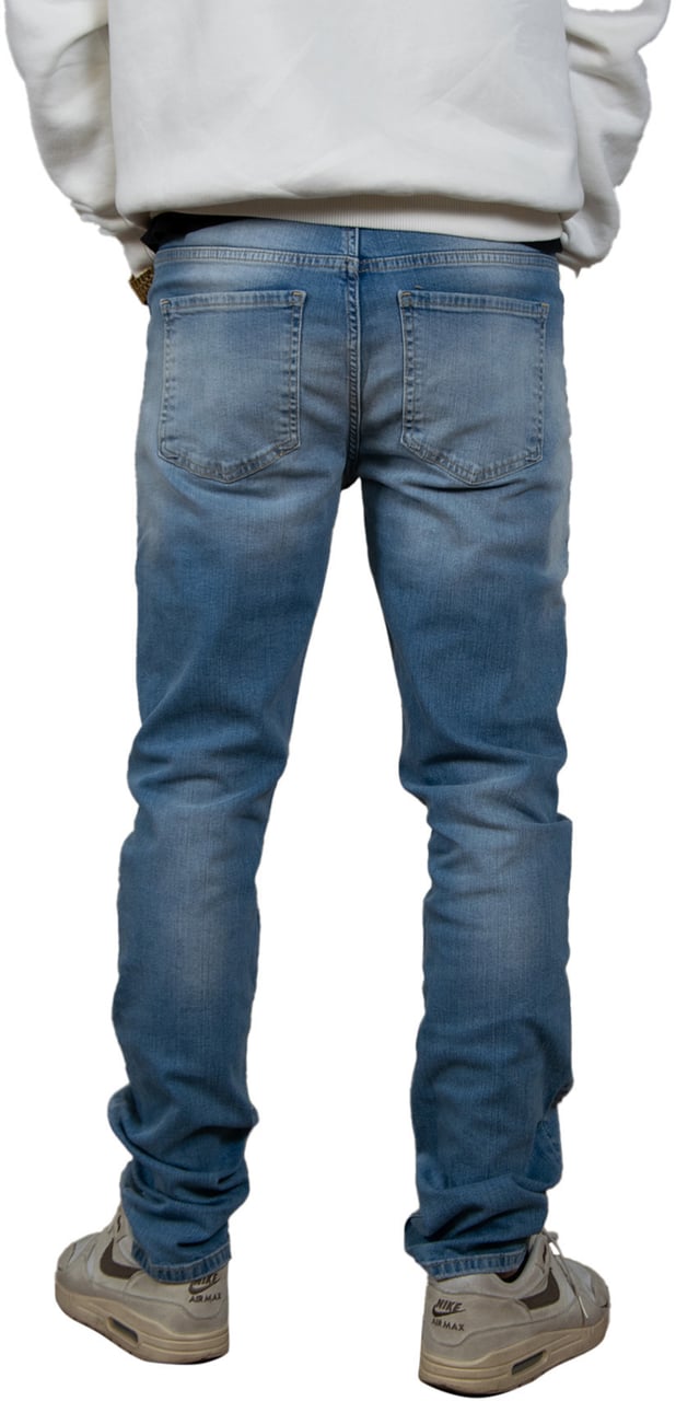 AB Lifestyle AB Lifestyle Monaco Denim Regular-Fit Jeans Blauw