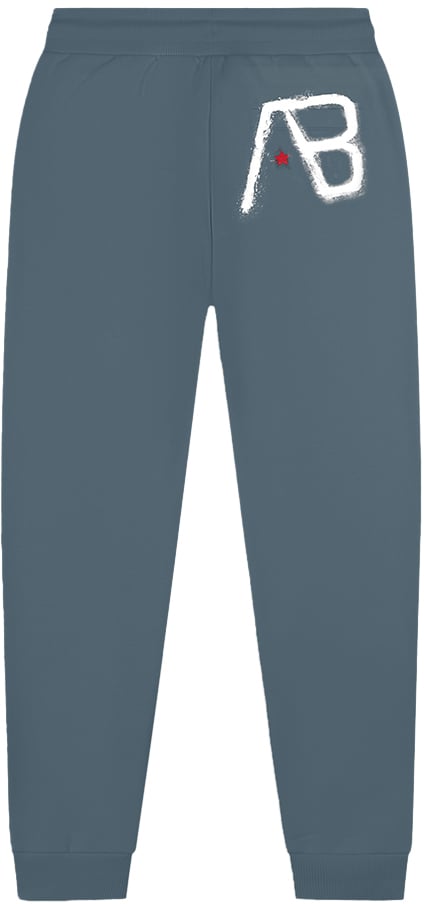 AB Lifestyle AB Lifestyle Canvas Jogger With Print Groen