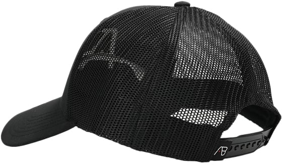 AB Lifestyle AB Lifestyle Retro Trucker Cap Zwart