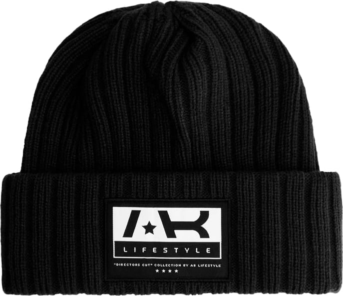 AB Lifestyle AB Lifestyle Cut Beanie Zwart