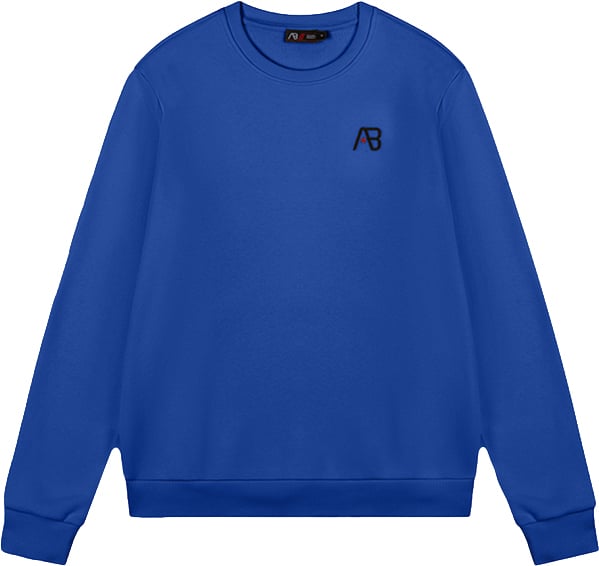 AB Lifestyle Basic Crewneck Blauw
