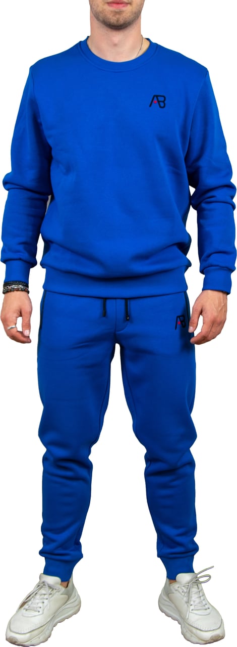 AB Lifestyle Basic Crewneck Blauw