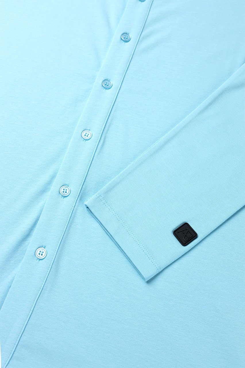 AB Lifestyle AB Lifestyle Button Up Slim Fit Blauw