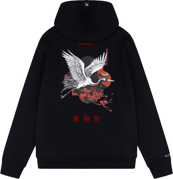 AB Lifestyle Ink Vest Crane Zwart