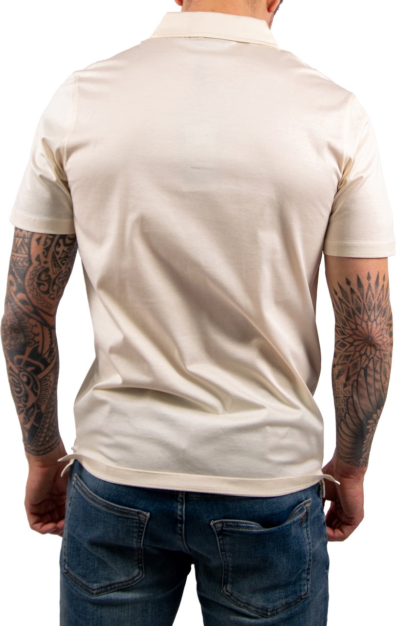 AB Lifestyle AB Lifestyle Premium Interlock Polo Beige