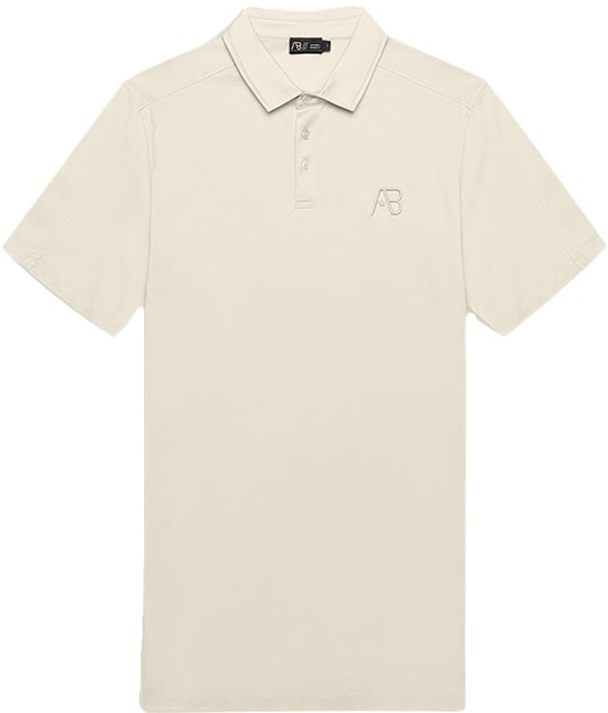 AB Lifestyle AB Lifestyle Premium Interlock Polo Beige