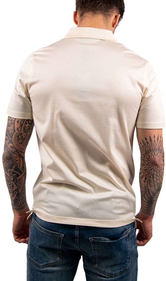 AB Lifestyle AB Lifestyle Premium Interlock Polo Beige