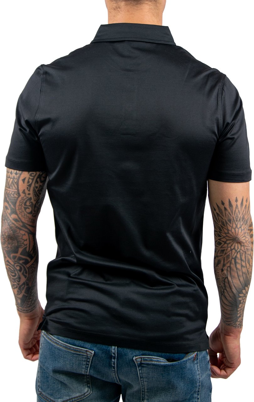 AB Lifestyle Premium Interlock Polo Zwart