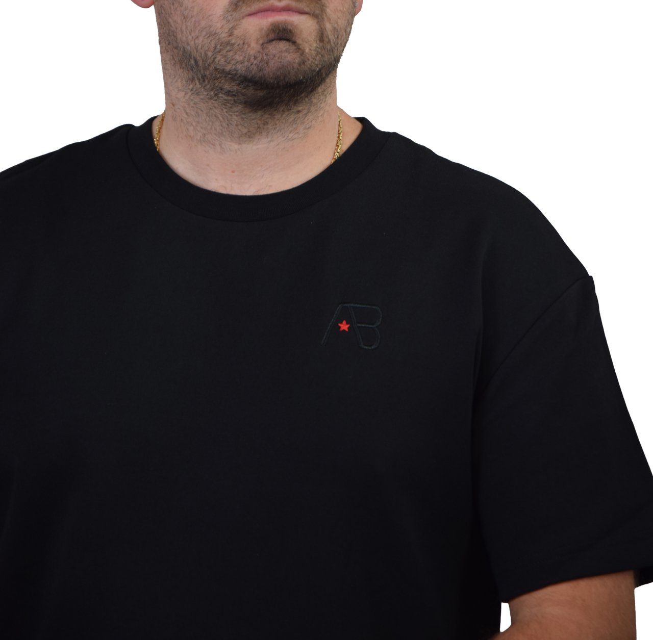 AB Lifestyle Regular Fit Tee Zwart