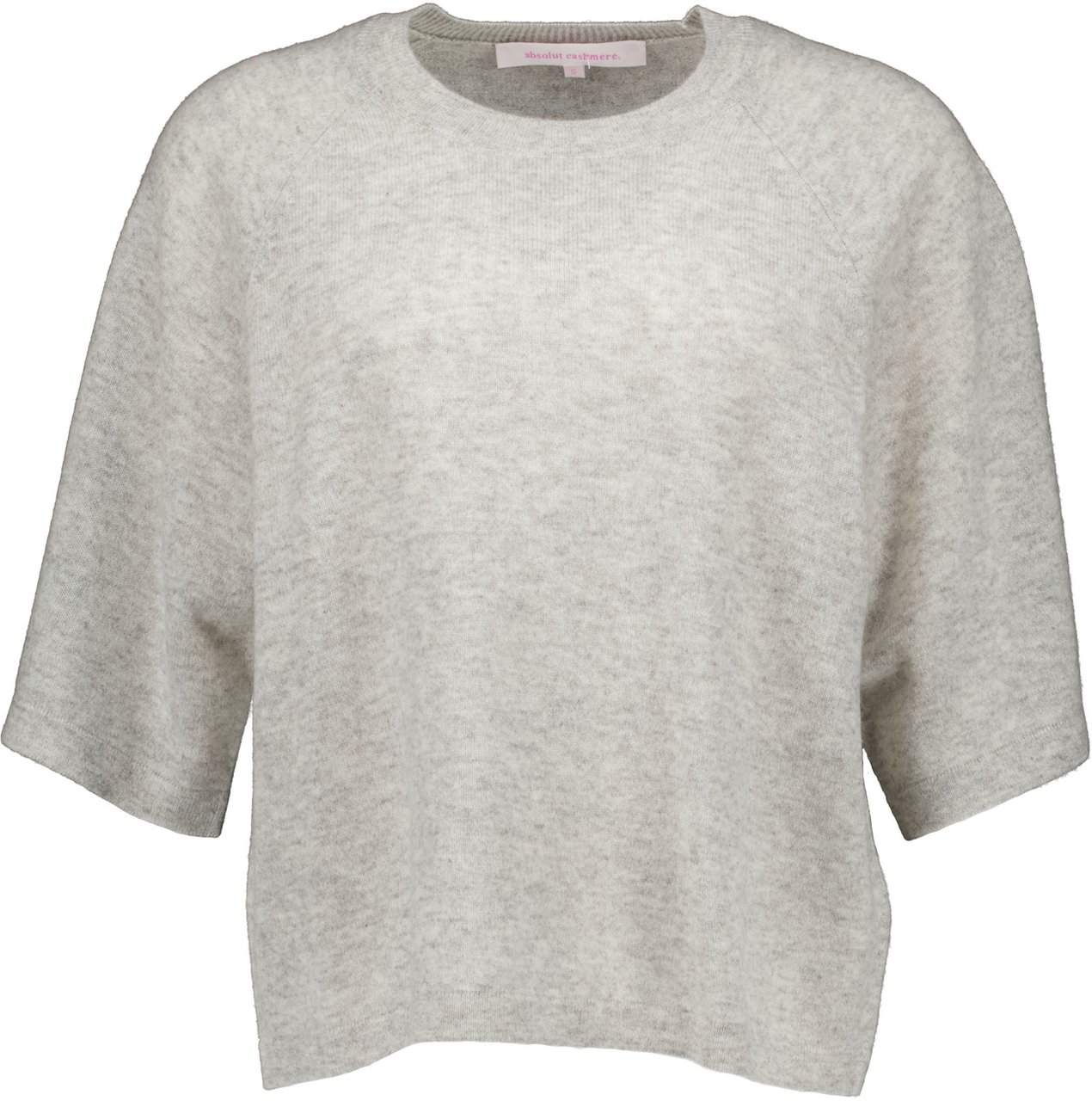 Absolut Cashmere Leana T-shirts Lichtgrijs Af1f007ws Grijs