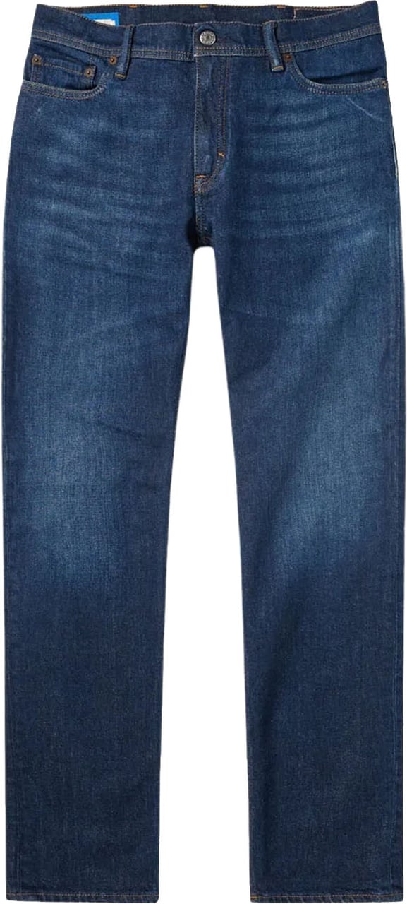 Acne Studios Blå Konst Cotton Denim Jeans Divers