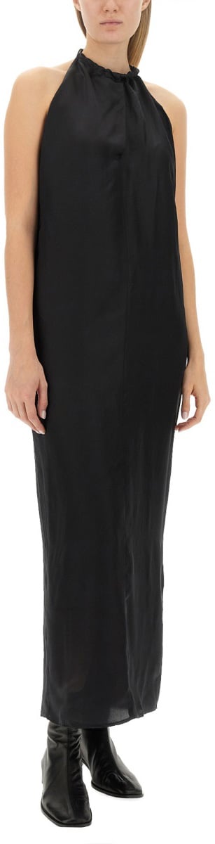 Acne Studios SATIN DRESS Zwart
