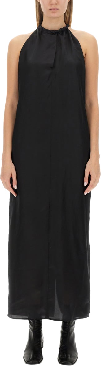 Acne Studios SATIN DRESS Zwart