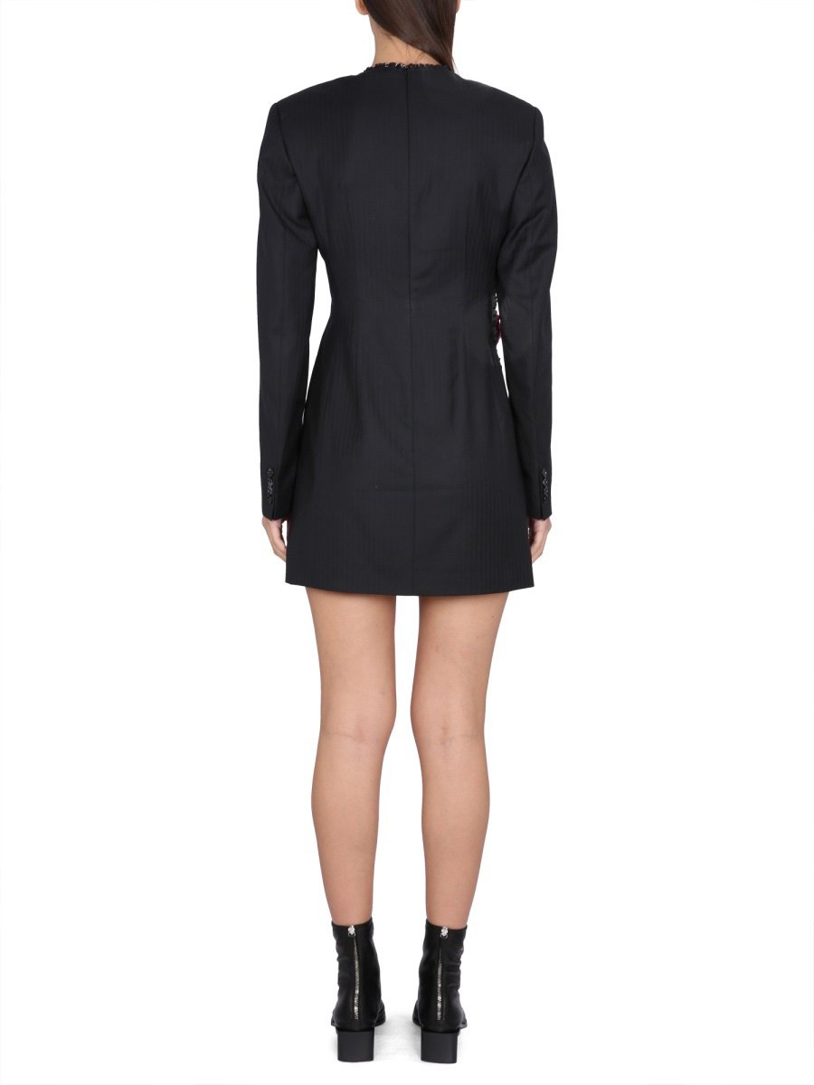 Acne Studios WOOL DRESS Zwart