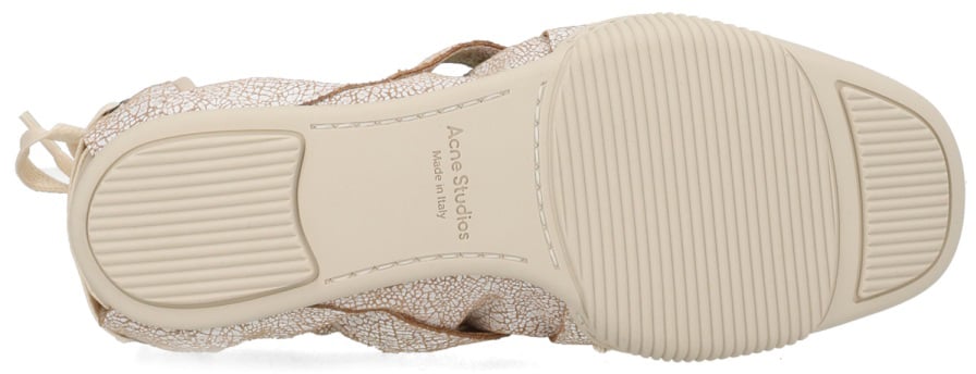 Acne Studios BALLERINA SNEAKER WITH LACES Wit