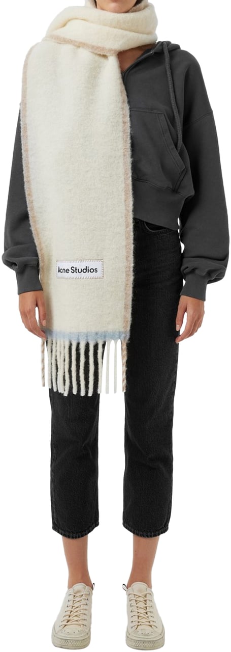 Acne Studios Mece High-rise Cropped Jeans Zwart