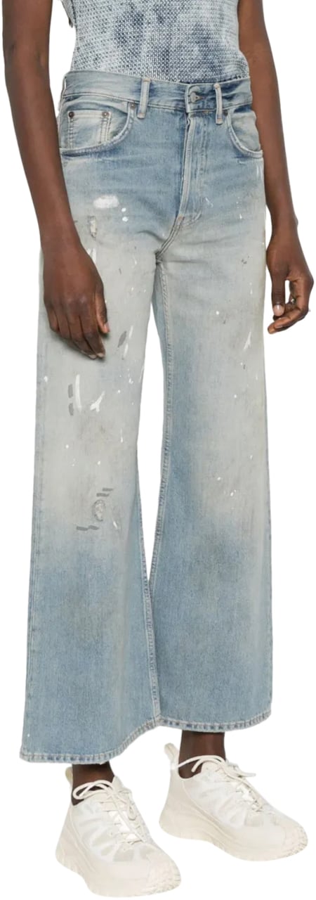 Acne Studios Acne Studios 2021f Trafalgar Jeans Light Blue Blauw