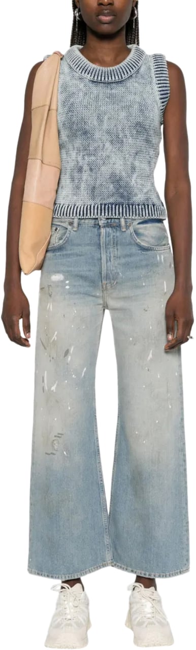Acne Studios Acne Studios 2021f Trafalgar Jeans Light Blue Blauw