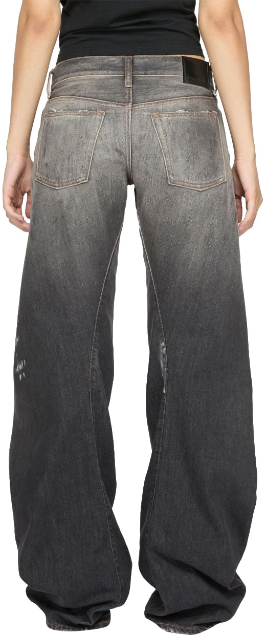 Acne Studios Jeans Black Zwart