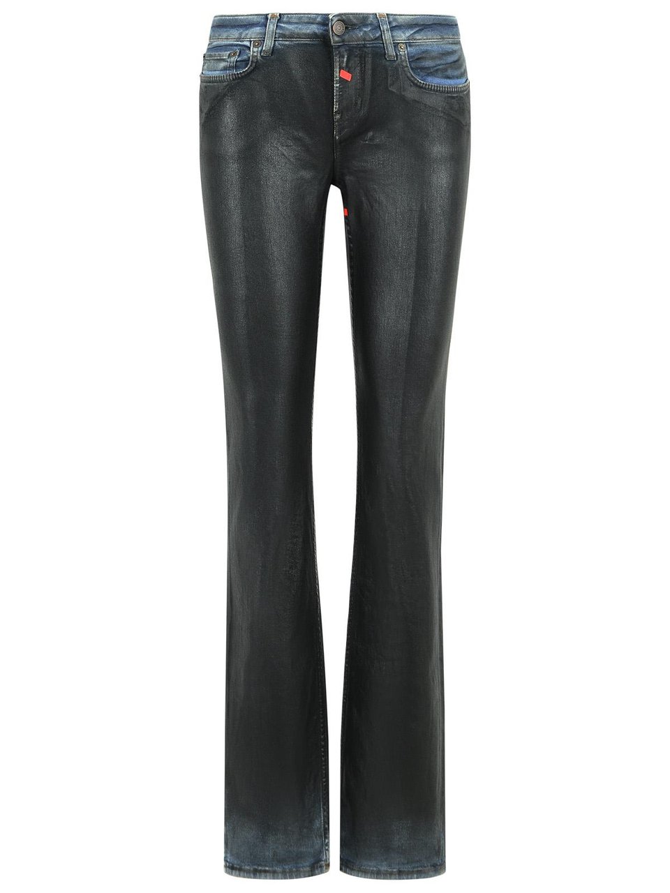 Acne Studios Skinny 2013F' Black Cotton Jeans Zwart