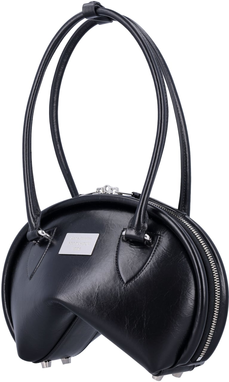 Acne Studios Bowlina small shoulder bag Zwart