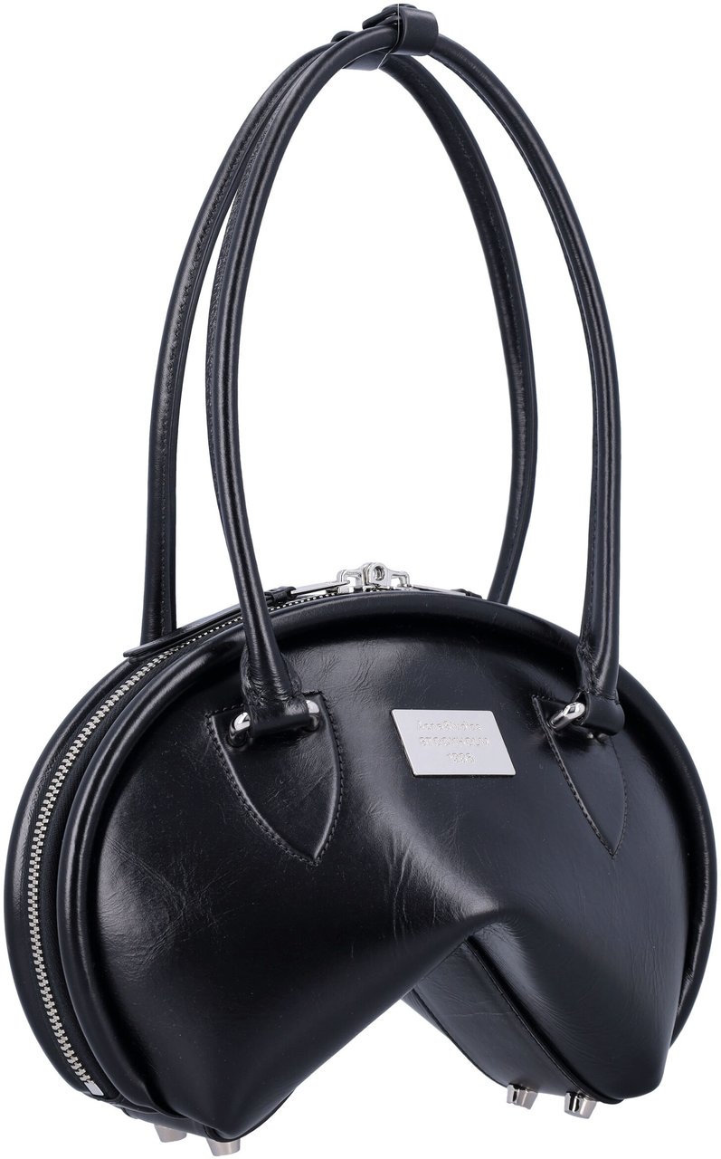 Acne Studios Bowlina small shoulder bag Zwart
