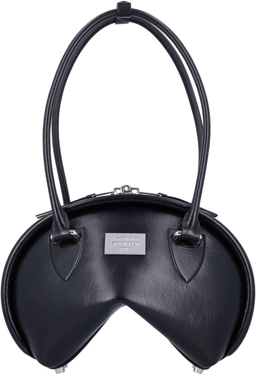 Acne Studios Bowlina small shoulder bag Zwart