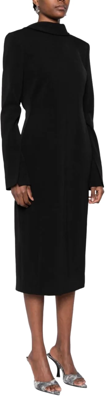Acne Studios Acne Studios Longsleeve Dress - Black Zwart