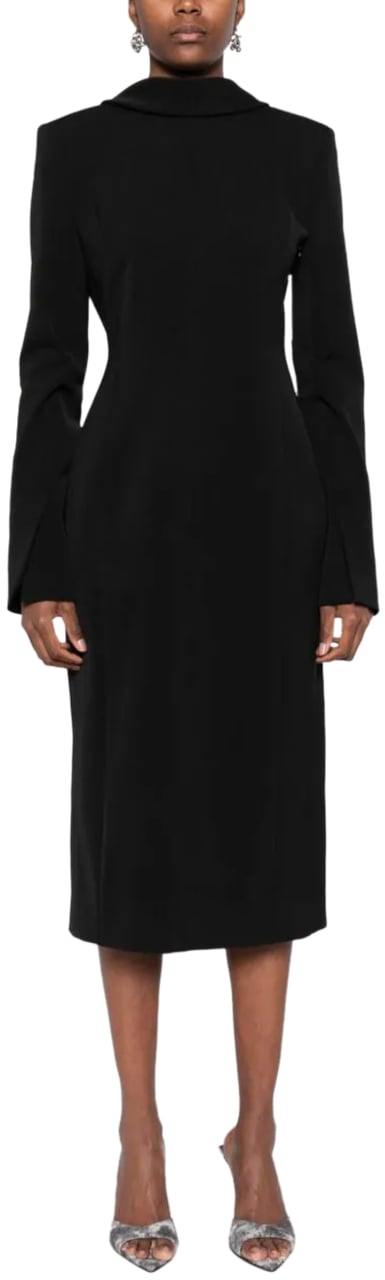 Acne Studios Acne Studios Longsleeve Dress - Black Zwart