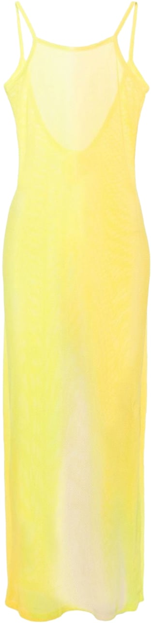 Acne Studios Acne Studios Mesh Dress - Acid Yellow Geel
