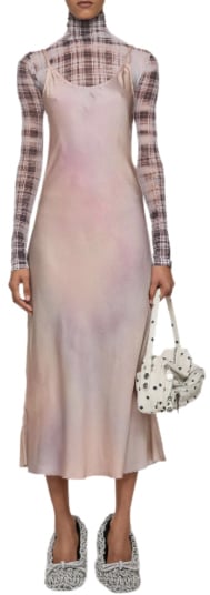 Acne Studios Dress Multi Pink Roze