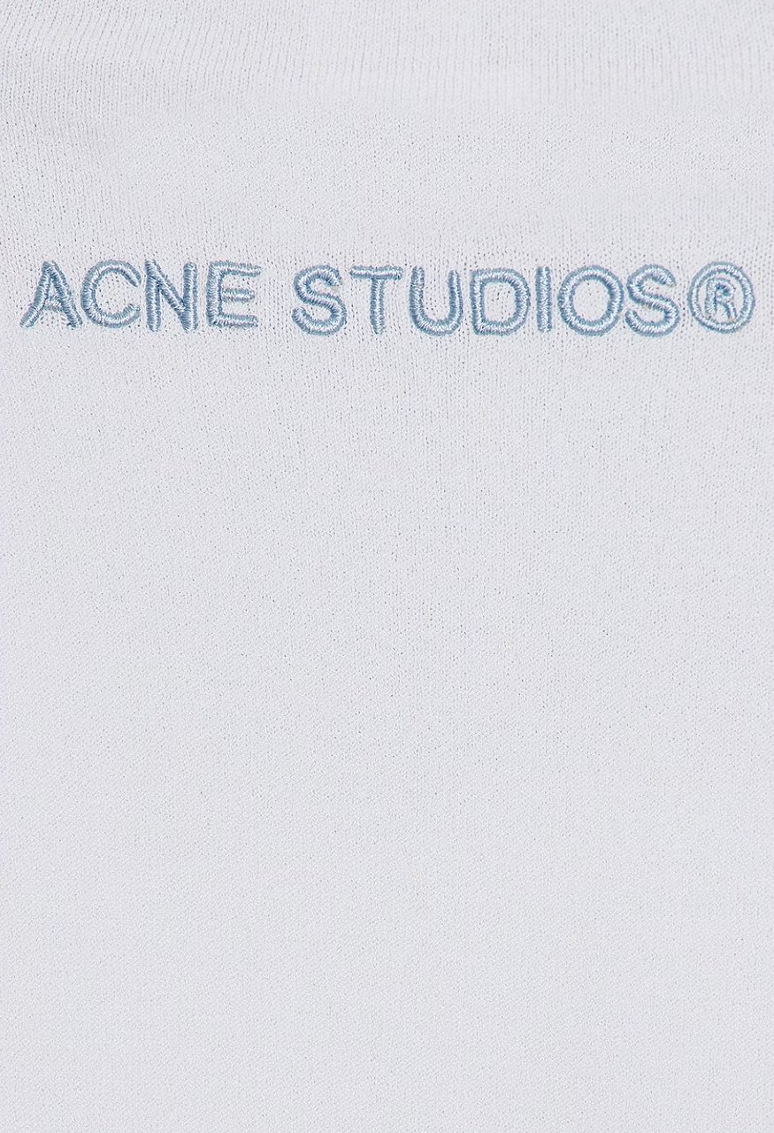 Acne Studios Acne Studios Knitted Turtleneck - Ice Blue Blauw