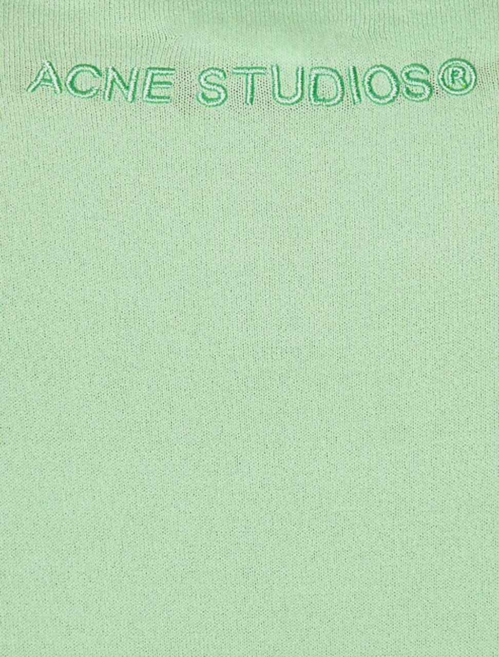 Acne Studios Acne Studios Knitted Turtleneck - Light Green Groen