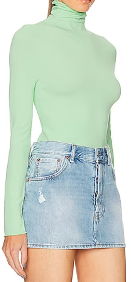 Acne Studios Acne Studios Knitted Turtleneck - Light Green Groen