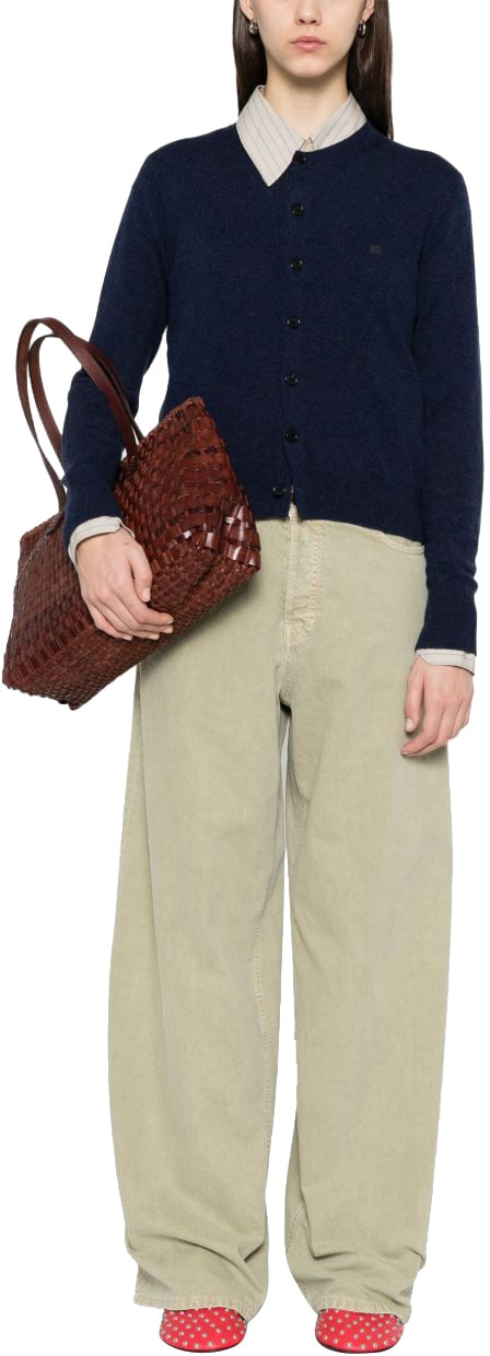 Acne Studios Sweaters Blue Blauw