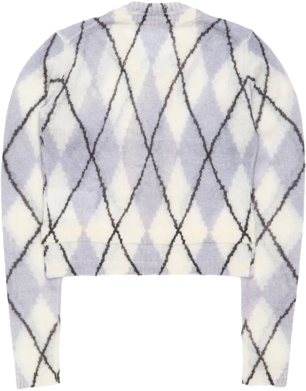 Acne Studios Acne Studios Knitted Top Mauve Grey Grijs
