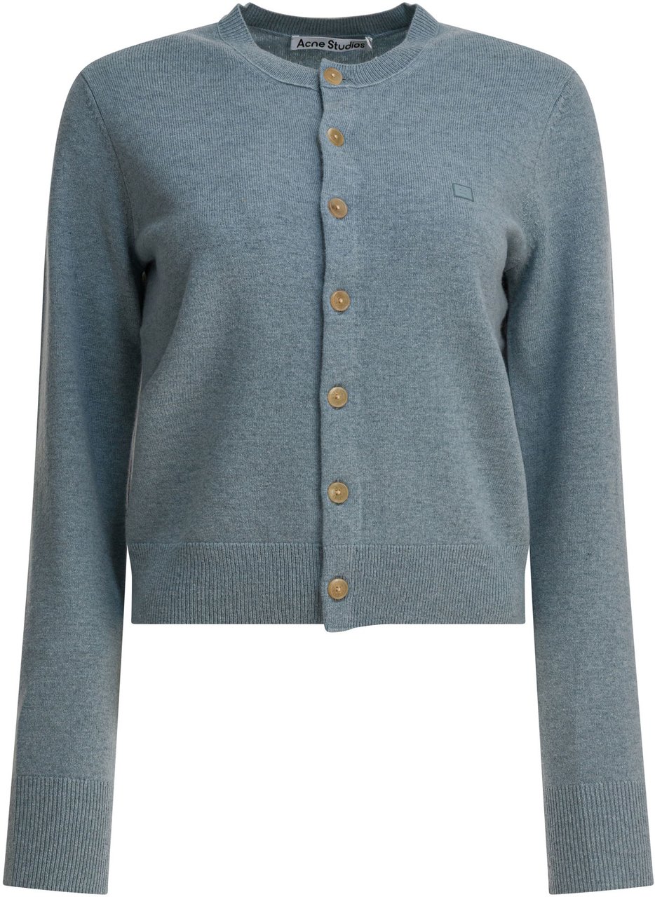 Acne Studios Wool cardigan Blauw