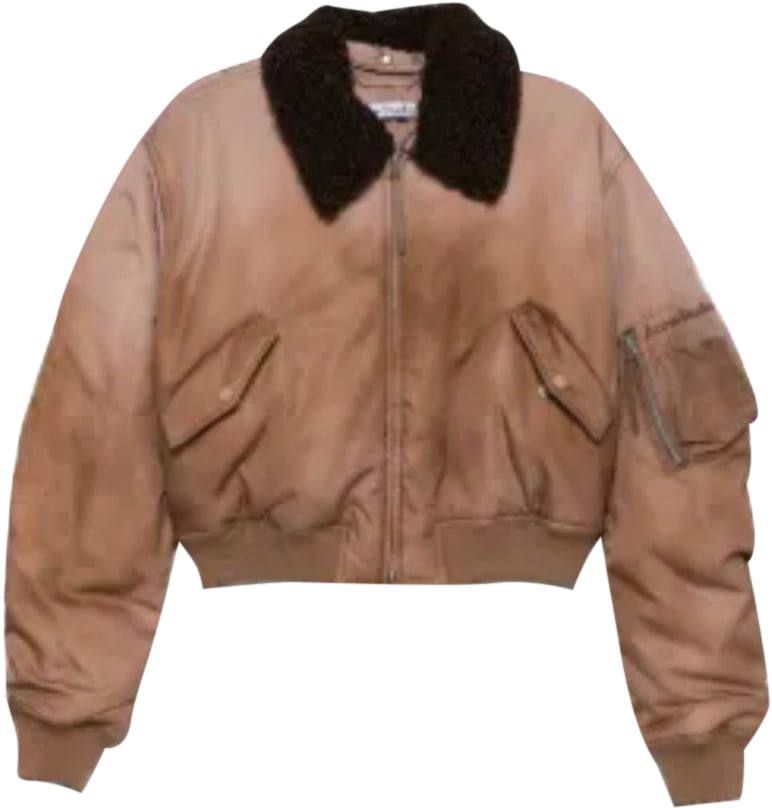 Acne Studios Acne Studios Cropped Jacket Sand Beige Beige