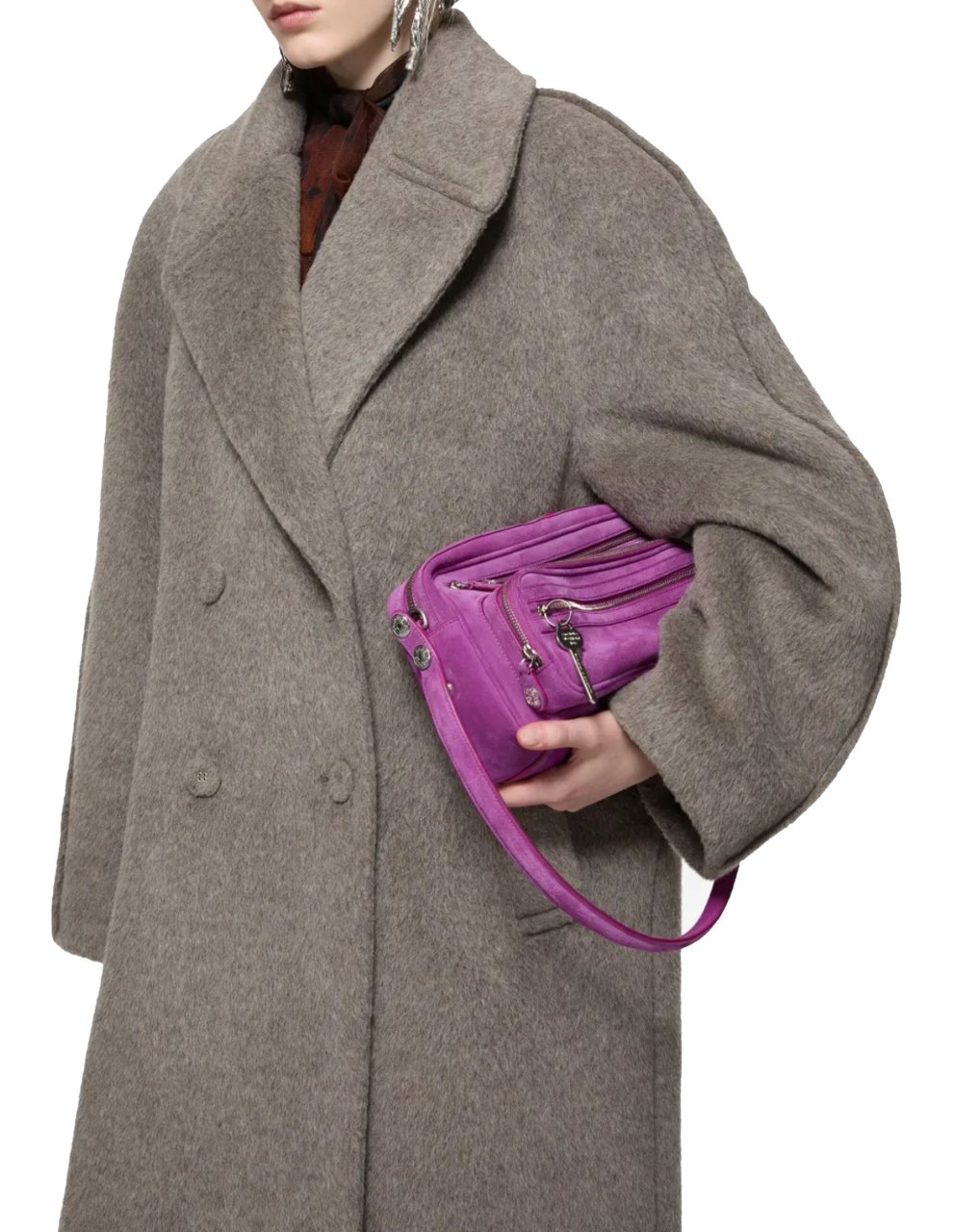 Acne Studios Acne Studios Jacket Warm Grey Melange Grijs