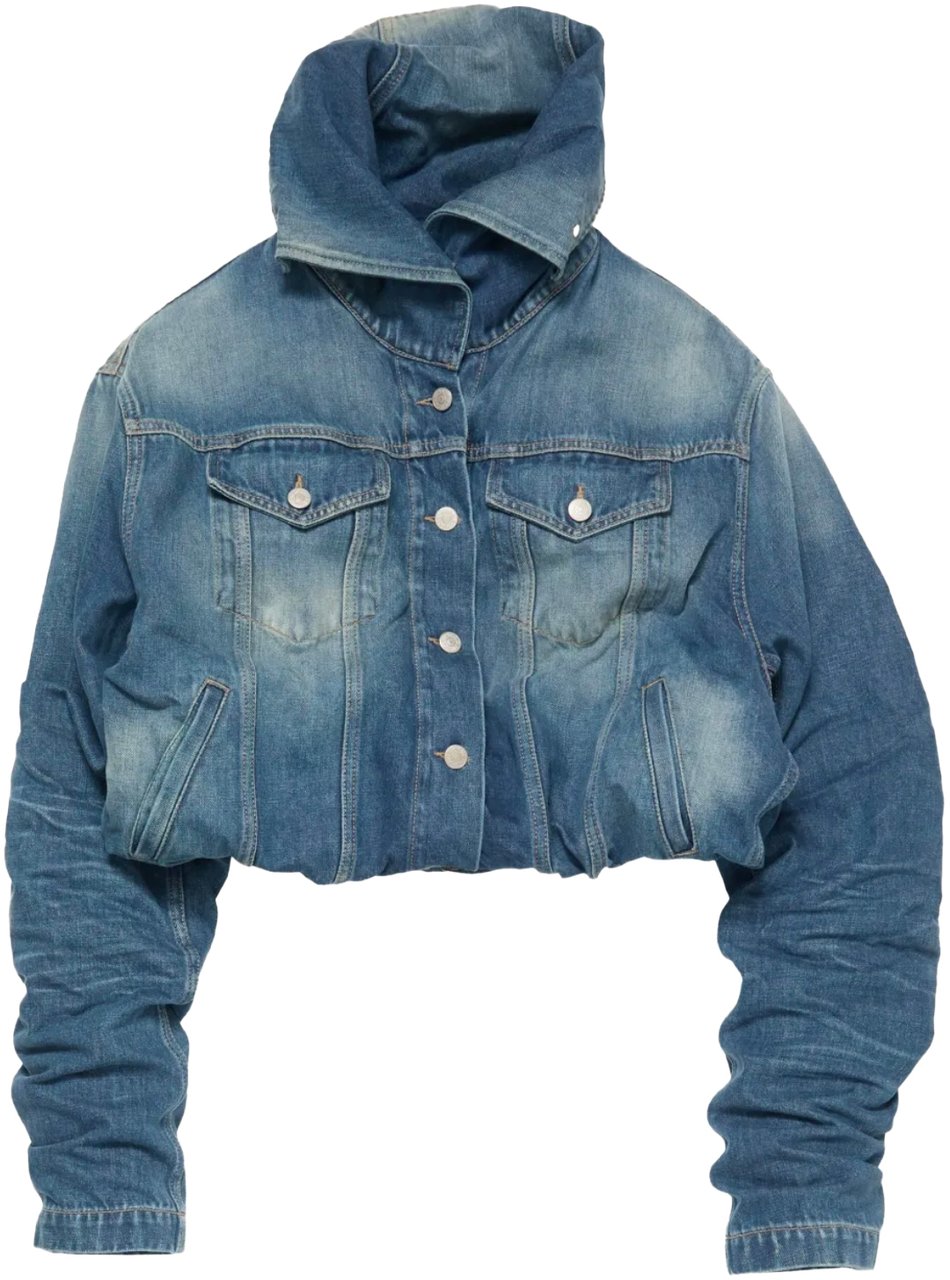 Acne Studios Acne Studios Denim Jacket Mid Blue Blauw
