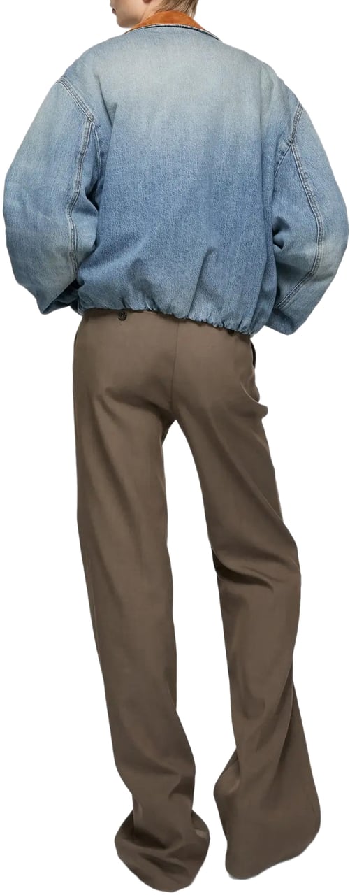 Acne Studios Jacket Mid Blue Blauw