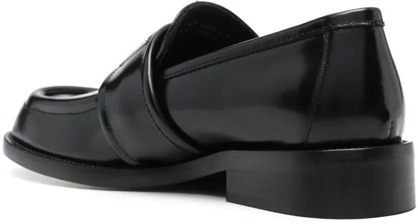 Acne Studios Leather Loafer Black Zwart