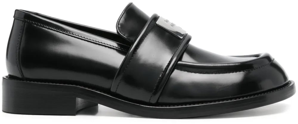 Acne Studios Leather Loafer Black Zwart